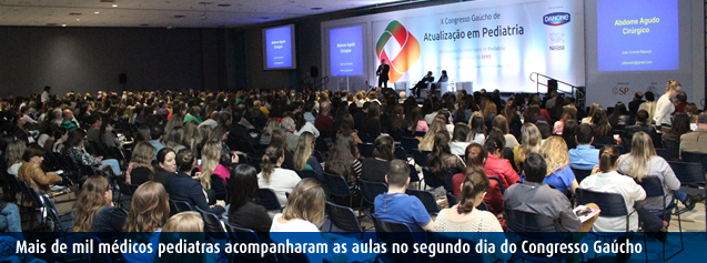 X Congresso Ga&uacute;cho de Atualiza&ccedil;&atilde;o em Pediatria SPRS