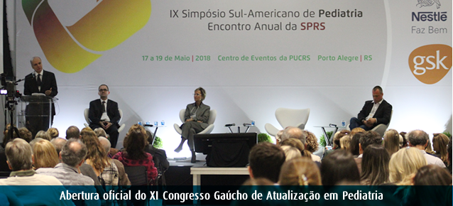 XI Congresso Gaúcho de Atualização em Pediatria SPRS