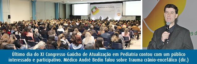 XI Congresso Gaúcho de Atualização em Pediatria SPRS