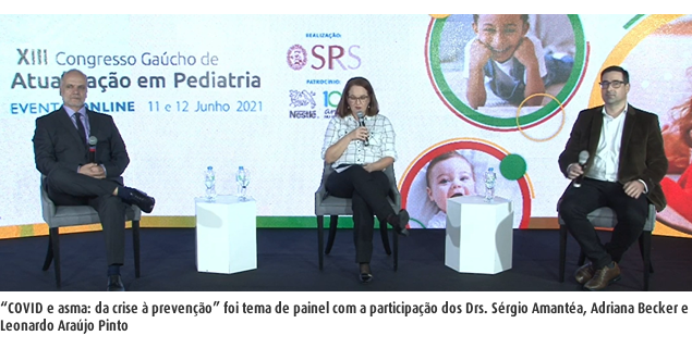XIII Congresso Ga&uacute;cho de Atualiza&ccedil;&atilde;o em Pediatria 2021 SPRS