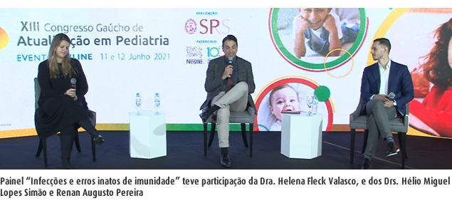 XIII Congresso Ga&uacute;cho de Atualiza&ccedil;&atilde;o em Pediatria 2021 SPRS