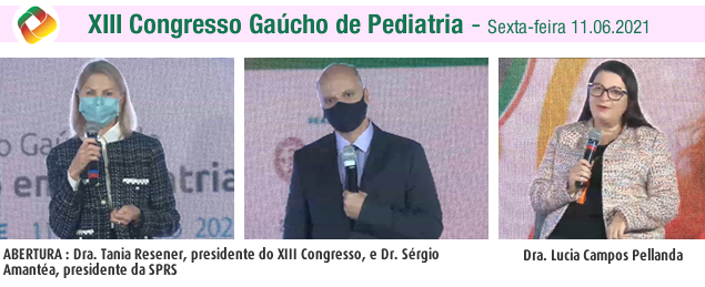 XIII Congresso Ga&uacute;cho de Atualiza&ccedil;&atilde;o em Pediatria 2021 SPRS