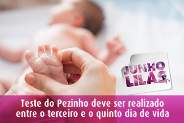 SPRS Teste do Pezinho Junho Lil&aacute;s 2021