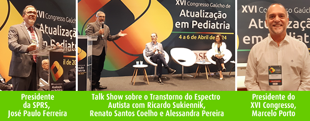 XVI Congresso Gaúcho de Atualização em Pediatria 2024 SPRS