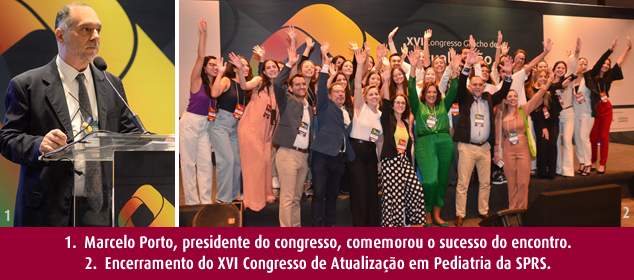 XVI Congresso Gaúcho de Atualização em Pediatria 2024 SPRS