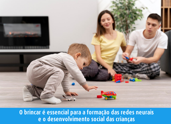 Importância de brincar com as crianças SPRS