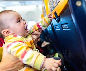 beb&ecirc;s em voos SPRS