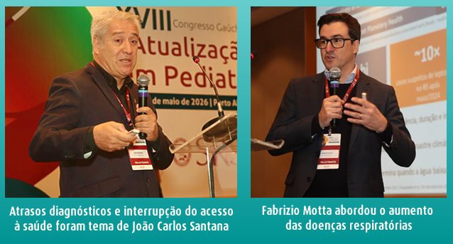 XVIII Congresso Ga&uacute;cho de Atualiza&ccedil;&atilde;o em Pediatria 2026 SPRS